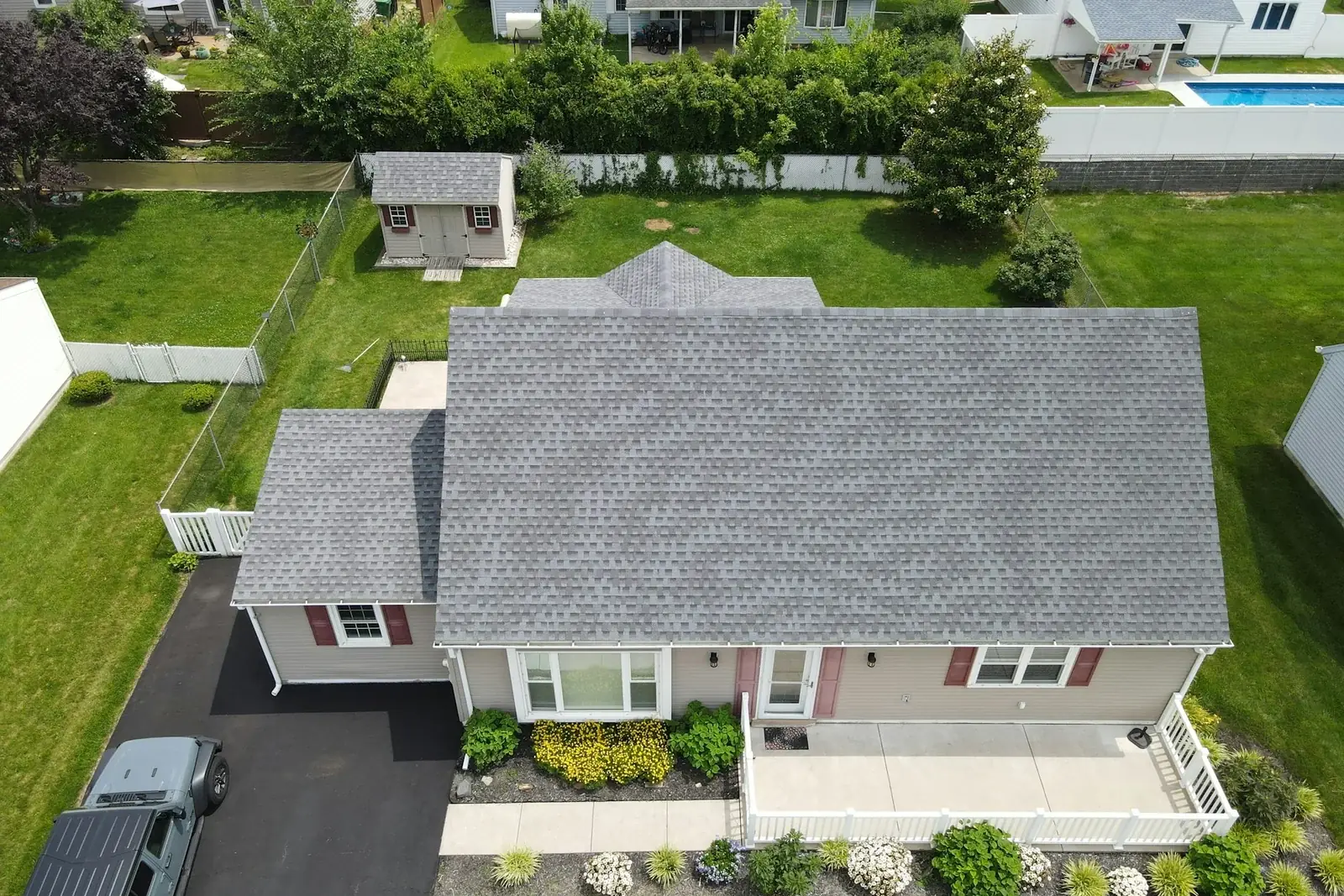 Residential roof with Armor coverage